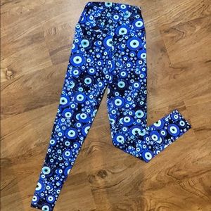 Blue gym pants